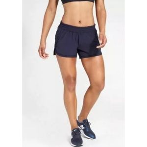 Athleta Racer Run Short 4.5" Navy Blue Women's Size Small